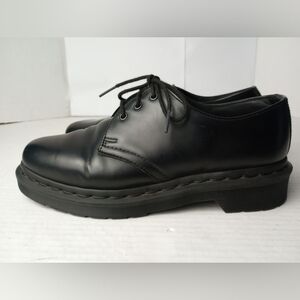 Dr.Marten Derby Dress shoes,1410 Mono black leather, Men Size 5,EU Size 37